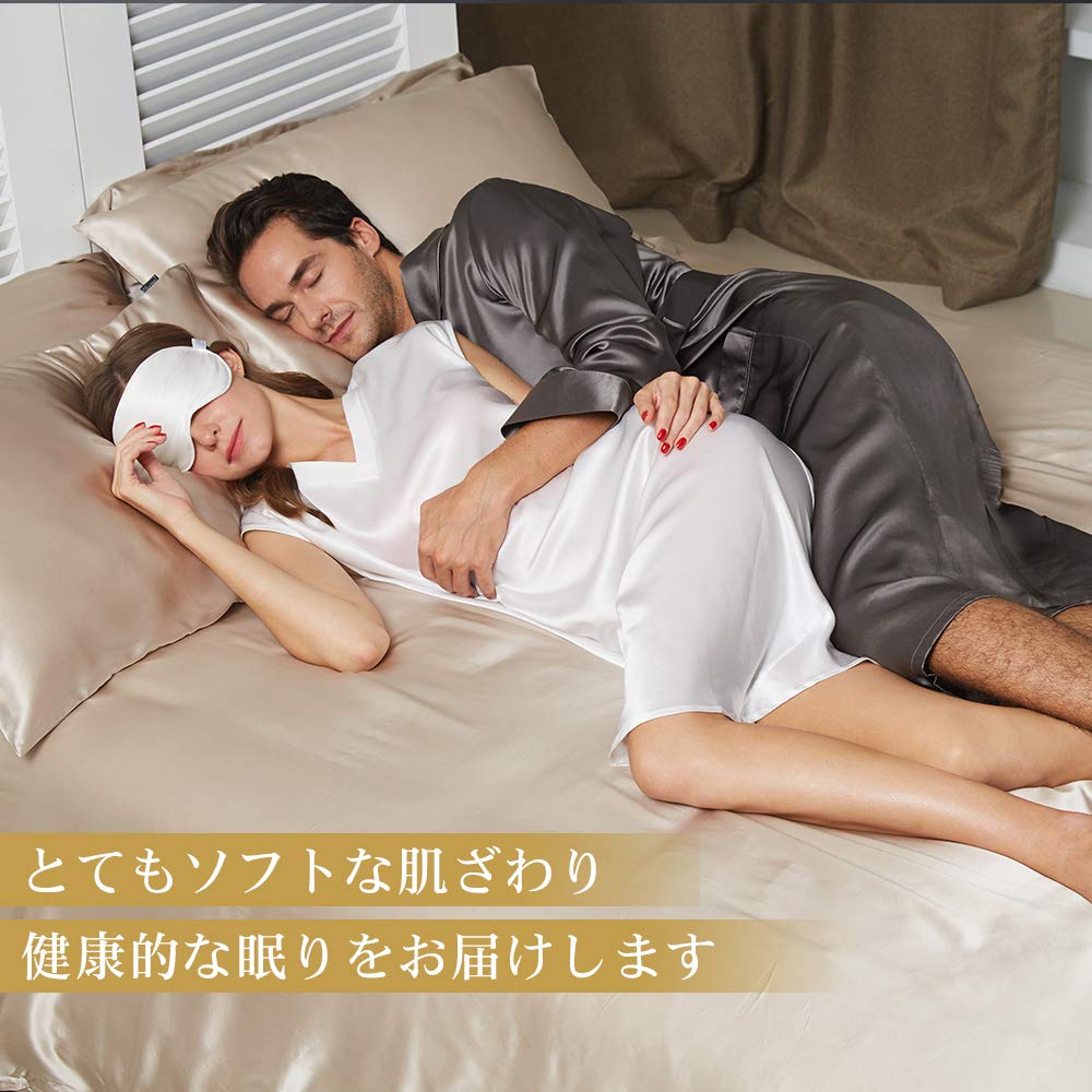 LILYSILK シルクボックスシーツ（120x200x30cm）ホワイト LILYSILK シルクボックスシーツ（120x200x30cm）ホワイト